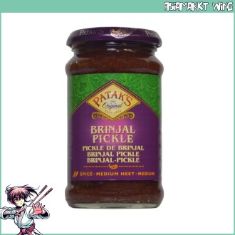 Patak's - Brinjal Pickle - mit Auberginen - 312 g