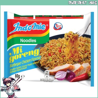Indomie - Mi Goreng BBQ Chicken - Instant Bratnudeln - 82g