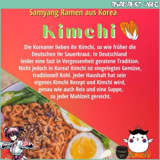 Samyang - Buldak Kimchi - Koreanische Instant Bratnudeln - 135g