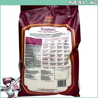 Veetee - Mega - Basmati - Extra langer Premium Reis - 5kg