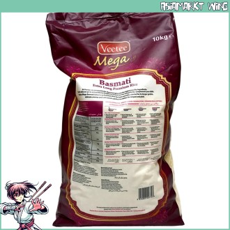 Veetee - Mega - Basmati - Наддовгий рис преміум-класу - 10 кг
