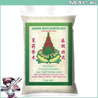 Royal Thai - Jasmin Duft Reis - 100% Langkorn aus Thailand - Milagrosa - 1kg