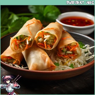 Bamboo Tree - 22 cm vietnamesisches Reispapier für Frühlingsrollen - 200g