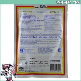Lobo - Thai Custard Mix Pandan - thailändische Instant Pandan Creme - 120g