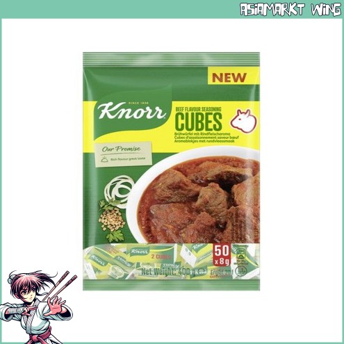 Knorr - Brühwürfel mit Rindfleischaroma (50 x8g) - 400g