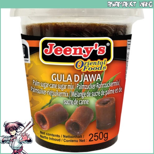 Jeeny's - Palmzucker - Gula Djawa - Malaysia - 250 g
