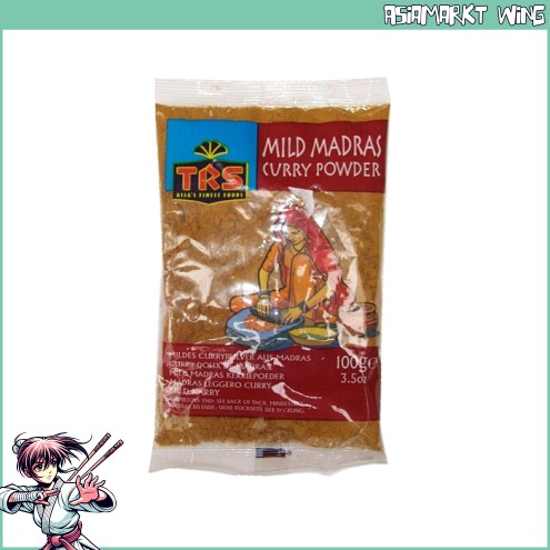 TRS - Mild Madras Curry Powder / Mildes Currypulver aus Madras - 100 g