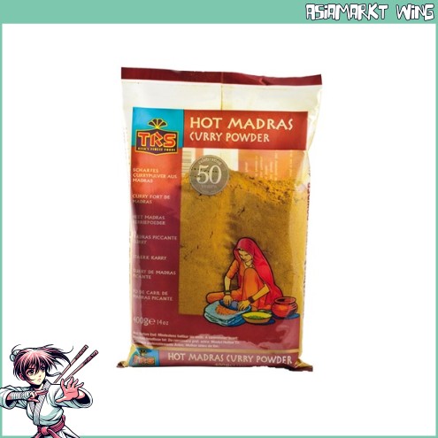 TRS - HOT Madras Curry Powder / Scharfes Currypulver aus Madras - 400g