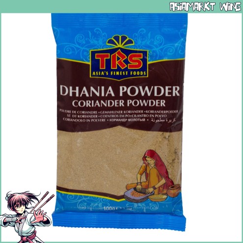 TRS - Dhania Powder - Koriandersamen gemahlen - 100g