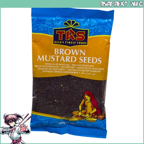 TRS - Brown Mustard Seeds - Braune Senfsamen - 100g