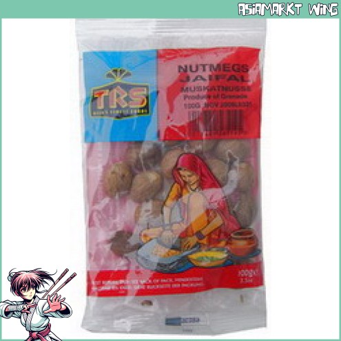 TRS - Muskatnuss - Nutmegs - Jaifal - 100g