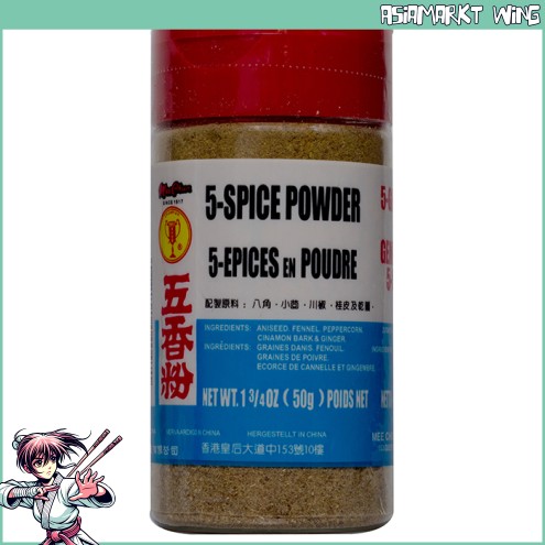 Mee Chun - 5-Spice Powder - Fünf Gewürze Pulver - 50g