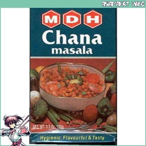 MDH - Chana Masala - indische Gewürzmischung für Kichererbsen - 100g