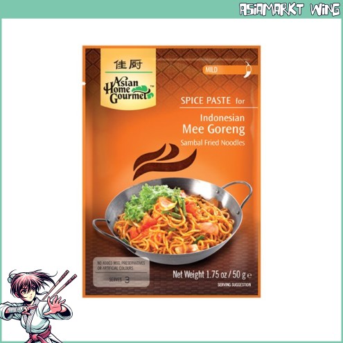 AHG - Würzpaste für Mee Goreng - indonesisches Nudelgericht - 50g