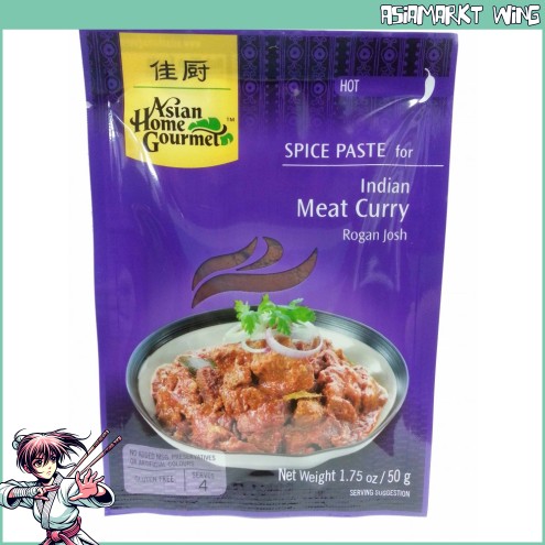 AHG - Gewürzpaste für indisches Curryfleisch - Rogan Josh - 50g