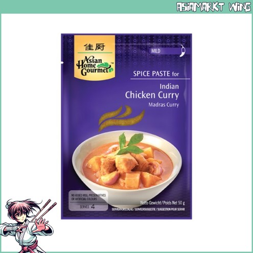 AHG - Indisches Chicken Curry - Gewürz Paste - 50g