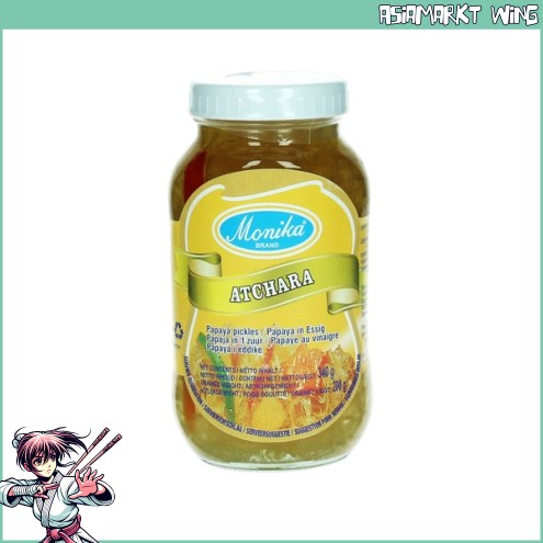 Monika - Atchara - Eingelegter Papaya Salat - süß sauer - 200g