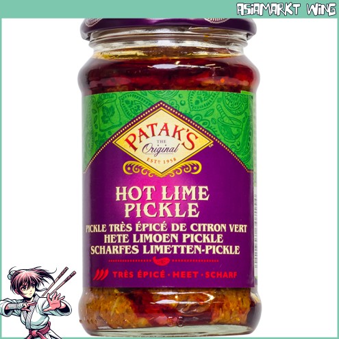 Patak's - Hot Lime Pickle - extra scharf - 283g