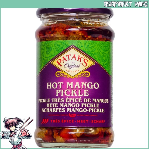 Patak's - Hot Mango Pickle - extra scharf - 283g