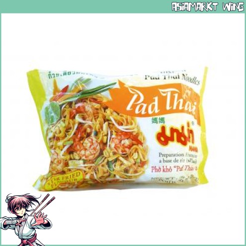 Mama - Thailändische gebratene Pad Thai Reisnudeln - Instant Gericht - 70g