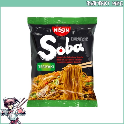 Nissin - Teriyaki Soba Nudeln - Instant Gericht - 110g