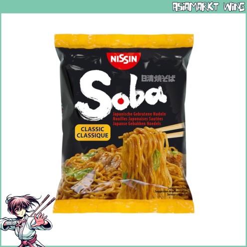 Nissin - Soba Classic - Gebratene Nudeln - 109g