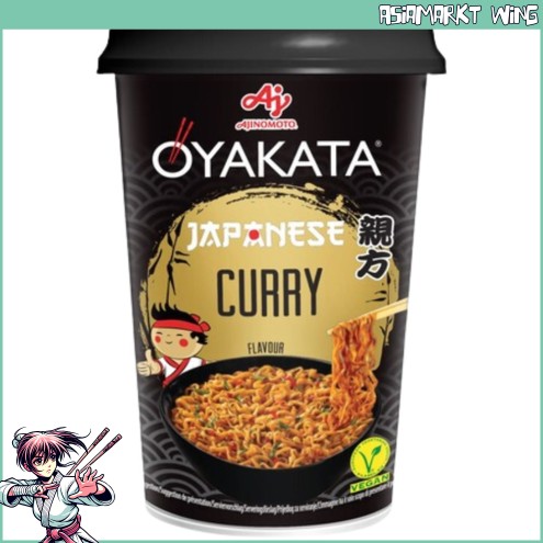 Aj - Oyakata - japanische instant Bratnudeln - japanisches Curry 90 g