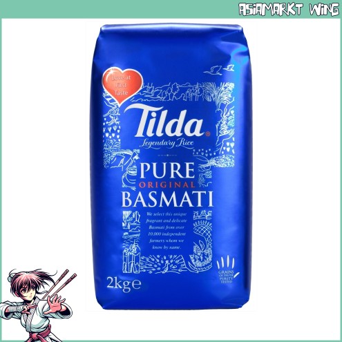 Tilda - Basmati Reis - Beste Qualität - 2kg