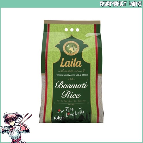 Laila - Basmati Reis - Top Qualität - 10 kg