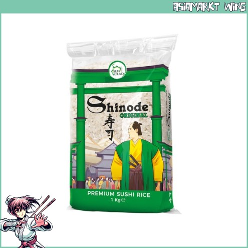 Sun Clad - Shinode Sushireis - Spitzenreis Rundkorn - 1kg