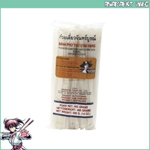 Farmer - Reisnudeln 10mm breit - Reisbandnudeln - 400g