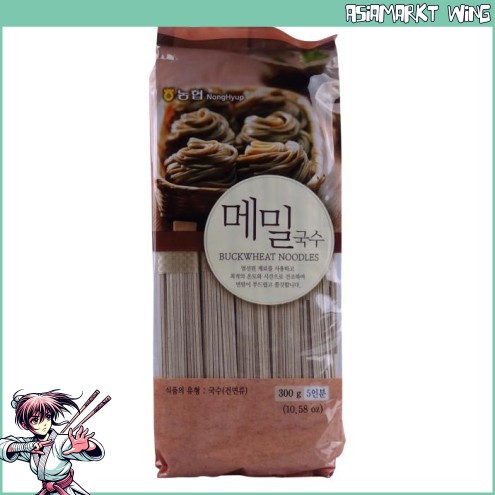 NongHyup - Koreanische Buchweizen Nudeln - Soba Nudeln - 300g