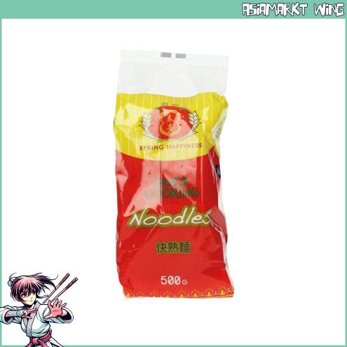 Schnellkochnudeln - Quick Cooking Noodles - Wok Nudeln für gebratene Nudeln - 500g