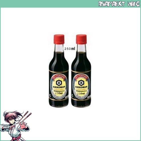 Kikkoman - Japanische Sojasauce - Beste Qualität - 250ml