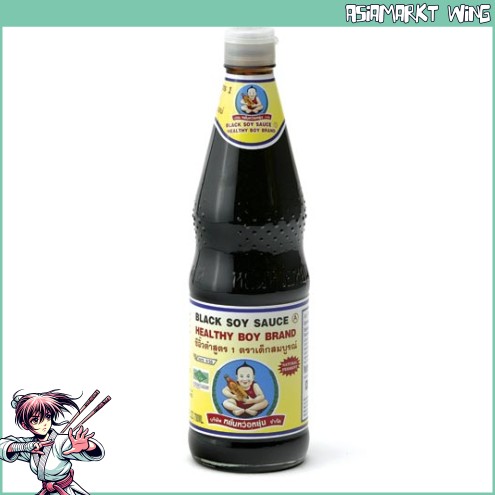 Healthy Boy - Schwarze dunkle Sojasauce - Thailand - 700ml