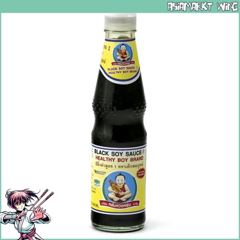 Healthy Boy - Schwarze Sojasauce - Black Soysauce - 300ml