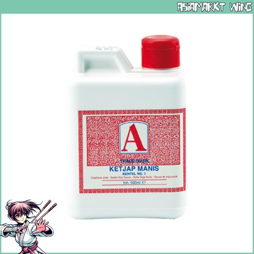 A-Merk - Ketjap Manis - süße Sojasauce - 500 ml