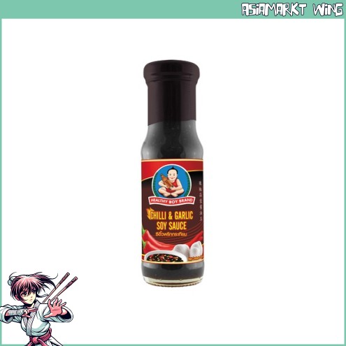 Healthy Boy - Sojasauce mit Chili & Knoblauch - 150 ml