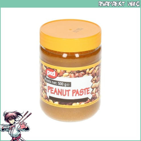 PCD - Erdnussbutter Erdnusspaste - 100% geröstete Erdnüsse - 500g