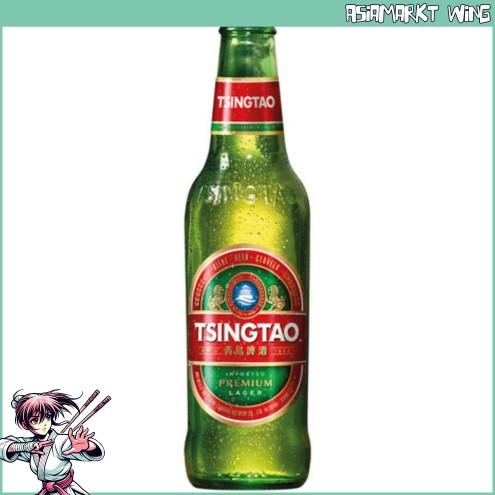 Tsingtao - Nr.1 Bier aus China - 330ml - 4,7% vol.