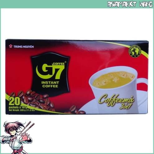 G7 - Vietnamesischer instant Kaffee 3in1 - 320g
