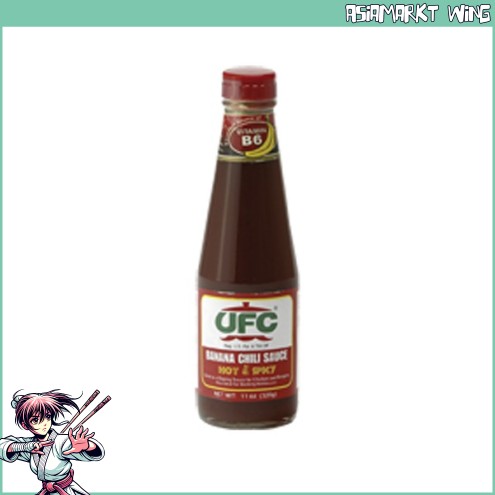 UFC - Bananensauce scharf - Bananen Ketchup 320 g