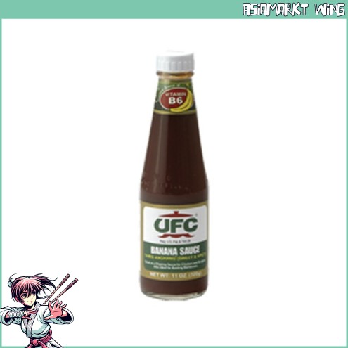 UFC - Bananensauce mild - Bananen Ketchup - 320 g