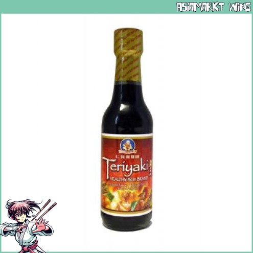 Healthy Boy - Teriyaki Sauce - zum Kochen und Marinieren von Fleisch, Fisch und Gemüse - 250ml