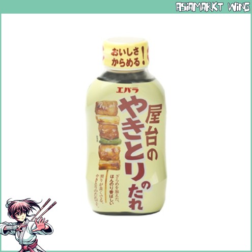 Ebara - Yakitorisauce - BBQ-Sauce für Hühnerspieße - 240 g