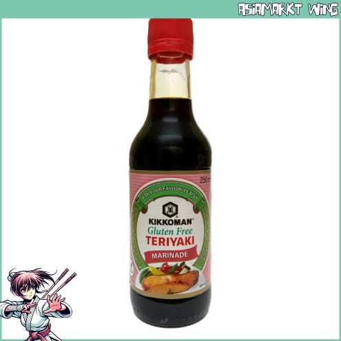 Kikkoman - Glutenfreie Teriyaki Marinade - Teriyaki Sauce - 250ml