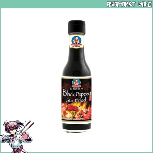 Healthy Boy - Black pepper stir fried - Woksauce schwarzer Pfeffer - 250ml