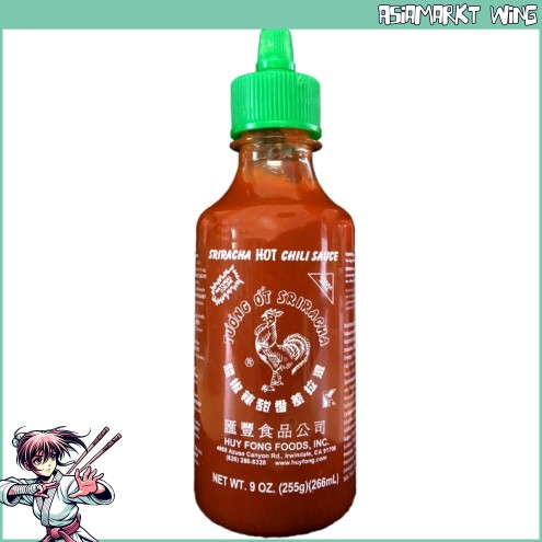 Huy Fong - Sriracha scharfe Chilisauce - Das "Original" - 266 ml