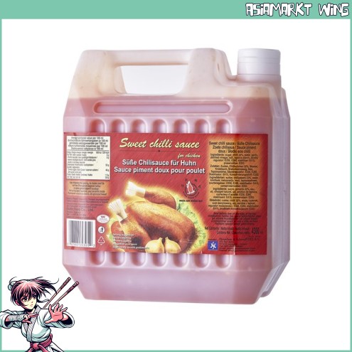 Flying Goose - Sweet Chili Sauce - Süße Chili Sauce für Huhn - 4,3L