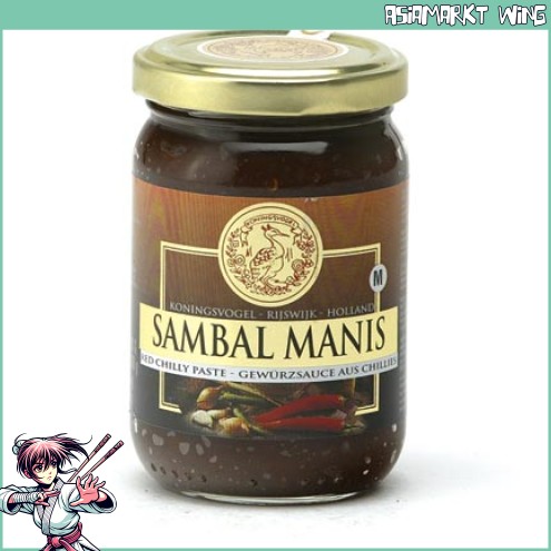 Koningsvogel - Sambal Manis - süße Chili Paste - 200g